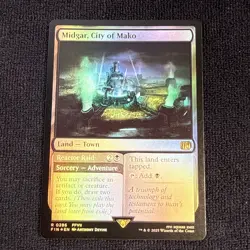 Midgar, City of Mako Final Fantasy Foil Near Mint - Image 1