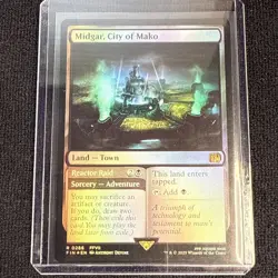 Midgar, City of Mako Final Fantasy Foil Near Mint - Image 3