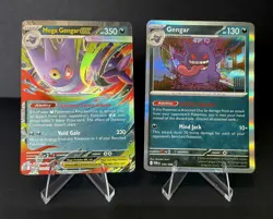 Mega Gengar EX 056/094 & Gengar 050/088 Holo Cards Lightly played Lot of 2 - Image 1