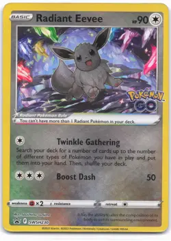 SWSH: Sword & Shield Promo Cards #SWSH230 Radiant Eevee - Image 1