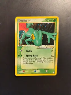 Pokemon card EX Team Rocket Returns 109/109 Treecko Gold Star english 2004 151 - Image 1