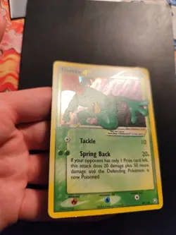 Pokemon card EX Team Rocket Returns 109/109 Treecko Gold Star english 2004 151 - Image 3