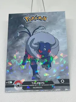 Tauros #128 - Cracked Ice Holo - Crystal Dark Black 2025 - Pokemon Card - Image 3