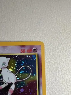 2000 Pokemon Black Star Mew #9 Holo Promo Pokemon League TCG Card - Image 3