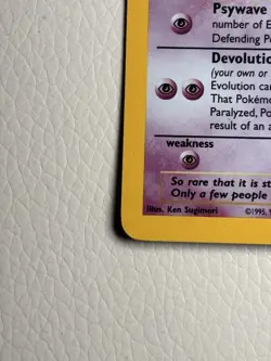 2000 Pokemon Black Star Mew #9 Holo Promo Pokemon League TCG Card - Image 5