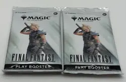 Lot of (2) Magic The Gathering Final Fantasy Play Booster Pack SEALED - Image 1