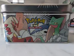 Vintage 2003 Pokemon E-Reader EX Series Collector's Tin RARE (No Cards) - Image 2