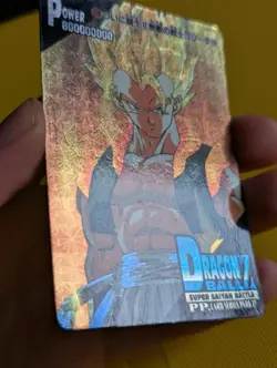 Carte Dragon Ball Z DBZ PP Card Part 27 #1220 hard Prism AMADA 1995 - Image 3