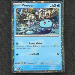 Wooper - SVP155 - Cosmos Holo - Black Star Promo - Pokemon Card - NM/M - Image 1