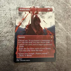 Jeska's Will - Custom Art MTG Magic The Gathering Playtest Card - Image 1