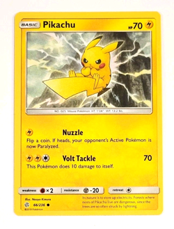 Pikachu - 66/236 - Common - Cosmic Eclipse - Near Mint - Pokemon Card_95 - Image 1