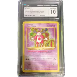 Pokemon Mr. Mime 2023 Trading Card Game Classic CGC 10 GEM MINT 013/034 Holo - Image 1