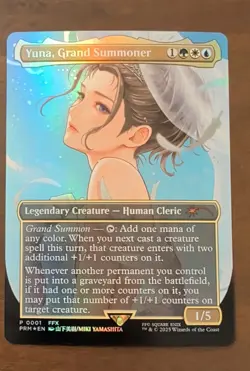 Yuna, Grand Summoner (Borderless) WPN & Gateway Promos Foil - Image 1
