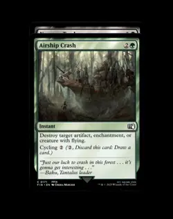 AIRSHIP CRASH 171 C FINAL FANTASY MTG NM/M - Image 1