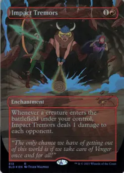 Impact Tremors - Secret Lair Saturday Morning D&D - 313 - NM Foil - Image 2