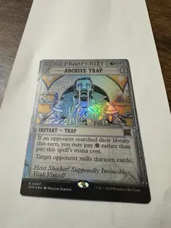 Archive Trap Outlaws of Thunder Junction: Breaking News Foil - Image 1