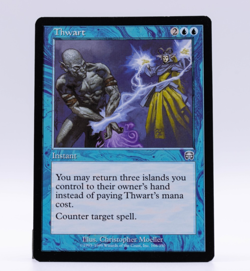Thwart Mercadian Masques Uncommon Instant MTG Lightly Played - Image 1