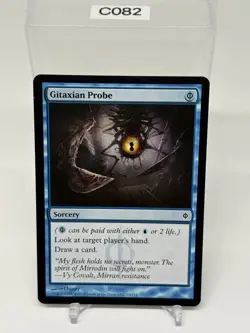 MTG Gitaxian Probe New Phyrexia #35 Common LP Magic the Gathering - Image 1