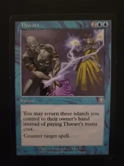 Thwart - Mercadian Masques 1999 - LP - Legacy Premodern - Pitch Counter - MTG - Image 1