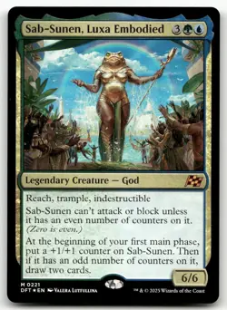 Sab-Sunen, Luxa Embodied #221 (Foil) (NM) Aetherdrift DFT Magic MTG - Image 1