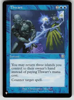Thwart Uncommon The List Reprints 108/350 MTG Near Mint 2020 - Image 1