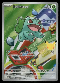 2025 Bulbasaur - 037 Promo Holo NM ME: Mega Evolution Promo Pokemon - Image 1