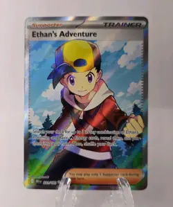 Ethan's Adventure 221/182 Sv10 Destined Rivals Ultra Rare Full Art Holo Eng - Image 1