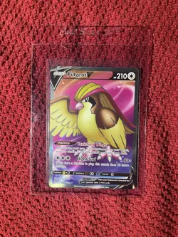 Pokemon Lost Origin Pidgeot V 188/196 Ultra Rare Holo Full Art 210 HP - Image 1