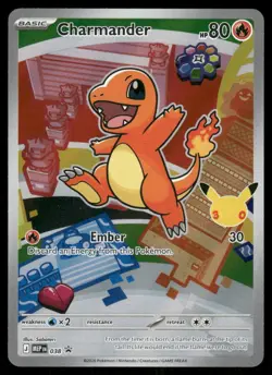 2025 Charmander - 038 Promo Holo NM ME: Mega Evolution Promo Pokemon - Image 1
