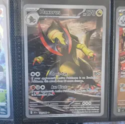 Pokemon Haxorus 147/086 BLK Rare Stage 2 Dragon Card 170 HP Regular Finish - Image 1