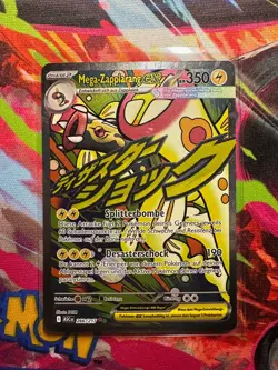 Mega-Zapplarang ex ASC 266 DE NM Pokemon Karte Erhabene Helden Rare NM - Image 1