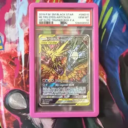 PSA 10 MOLTRES ZAPDOS & ARTICUNO GX SM210 HIDDEN FATES ETB PROMO POKEMON - Image 1