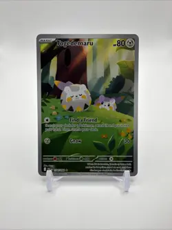 Togedemaru 104/094 Me02: Phantasmal Flames Holo Pokemon Card - Image 1