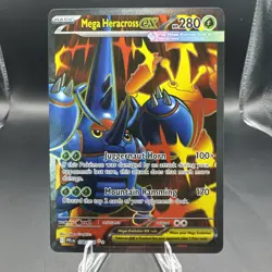 2025 Pokemon Phantasmal Flames Mega Heracross ex Ultra Rare #108/094 - Image 1