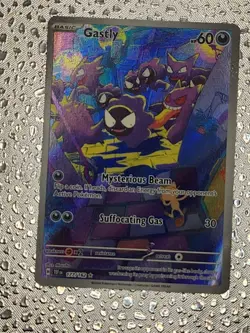 2024 Pokemon Temporal Forces Gastly #177/162 - Image 2