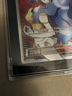 Pokemon Karen Full Art Foil XY177A Premium Trainer XY Collection SGC 8.5 - Image 2