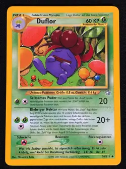 Pokemon Gloom 36/111 Common (NM) German - Image 1