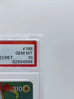 2020 Pikachu VMAX #188 PSA 10 Rainbow Rare Vivid Voltage Secret Full Art SWSH - Image 4