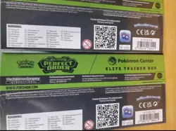 Perfect Order Pokemon Center Elite Trainer Box ETB Sealed New Set of Two - Image 4