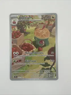 Pokemon TCG - Appletun 211/191 Surging Sparks - Illustration Rare Holo - - Image 1