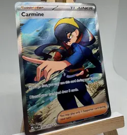 Carmine 204/167 Ultra Rare Full Art NM - Twilight Masquerade - Pokemon Tcg - Image 4