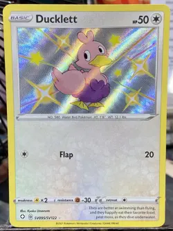 Ducklett SV095/SV122: Shining Fates: Shiny Vault Pokemon TCG Near Mint - Image 1