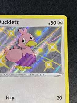 Ducklett SV095/SV122: Shining Fates: Shiny Vault Pokemon TCG Near Mint - Image 4