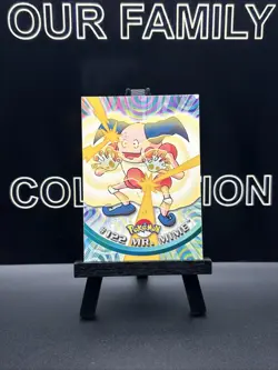 Mr. Mime #122 1999 Pokemon TV Animation Edition Blue Logo Topps Non Holo - Image 1