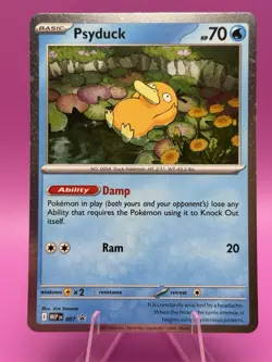 Psyduck 007 Black Star Promo Mega Evolution Pokemon TCG NM-Mint - Image 1