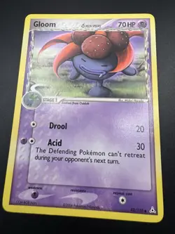 Pokemon TCG Gloom Delta Species 42/110 Uncommon Ex Holon Phantom Vintage LP / NM - Image 4