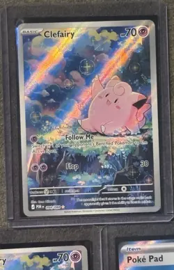 Pokemon Perfect Order Lot Clefairy IR Mega Zygarde ex Pecharunt ex Near Mint - Image 1