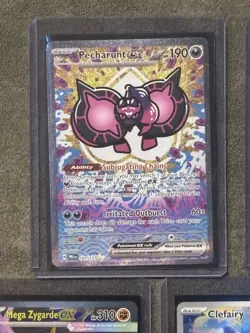 Pokemon Perfect Order Lot Clefairy IR Mega Zygarde ex Pecharunt ex Near Mint - Image 2