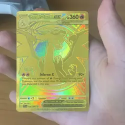 The Pokemon Company Mega Charizard X EX Full Art Holo 130/094 Mega Hyper Rare - Image 2