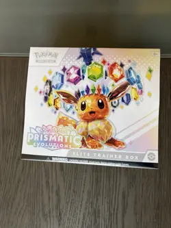 Pokemon TCG Prismatic Evolutions Elite Trainer Box Sealed READ DESC - Image 1